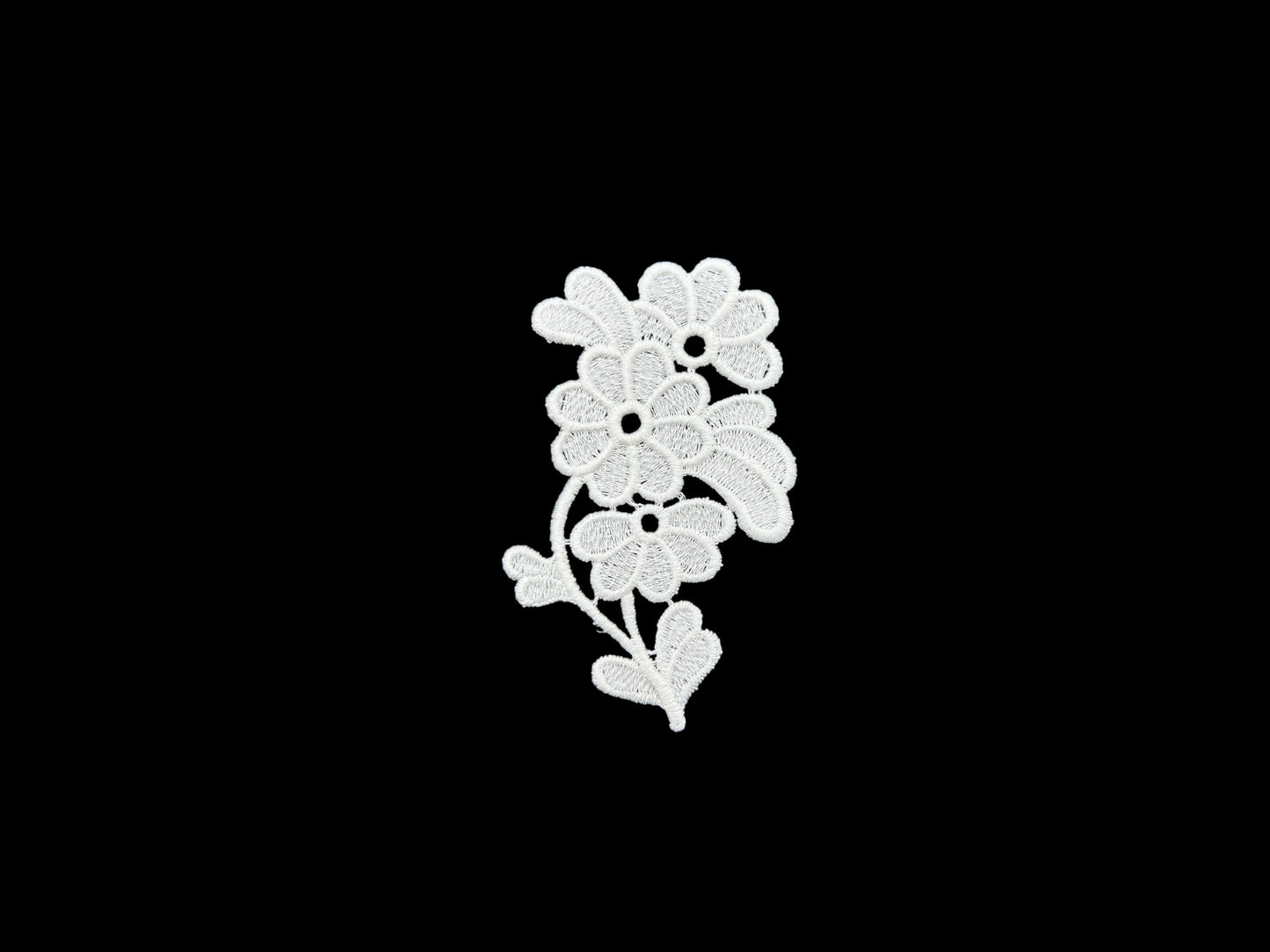 Motivo Mazzo Fiori Grande Macramè Cotone