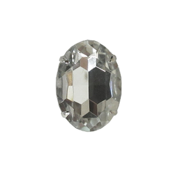 Pietra Ovale con Castone  mm 21 x 30