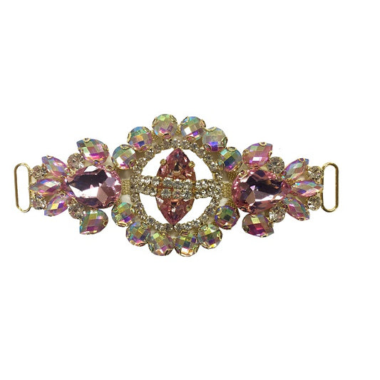 Fibbia Gioiello con Strass Aurora Boreale