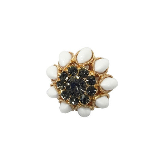 Bottone con Pietre e Strass