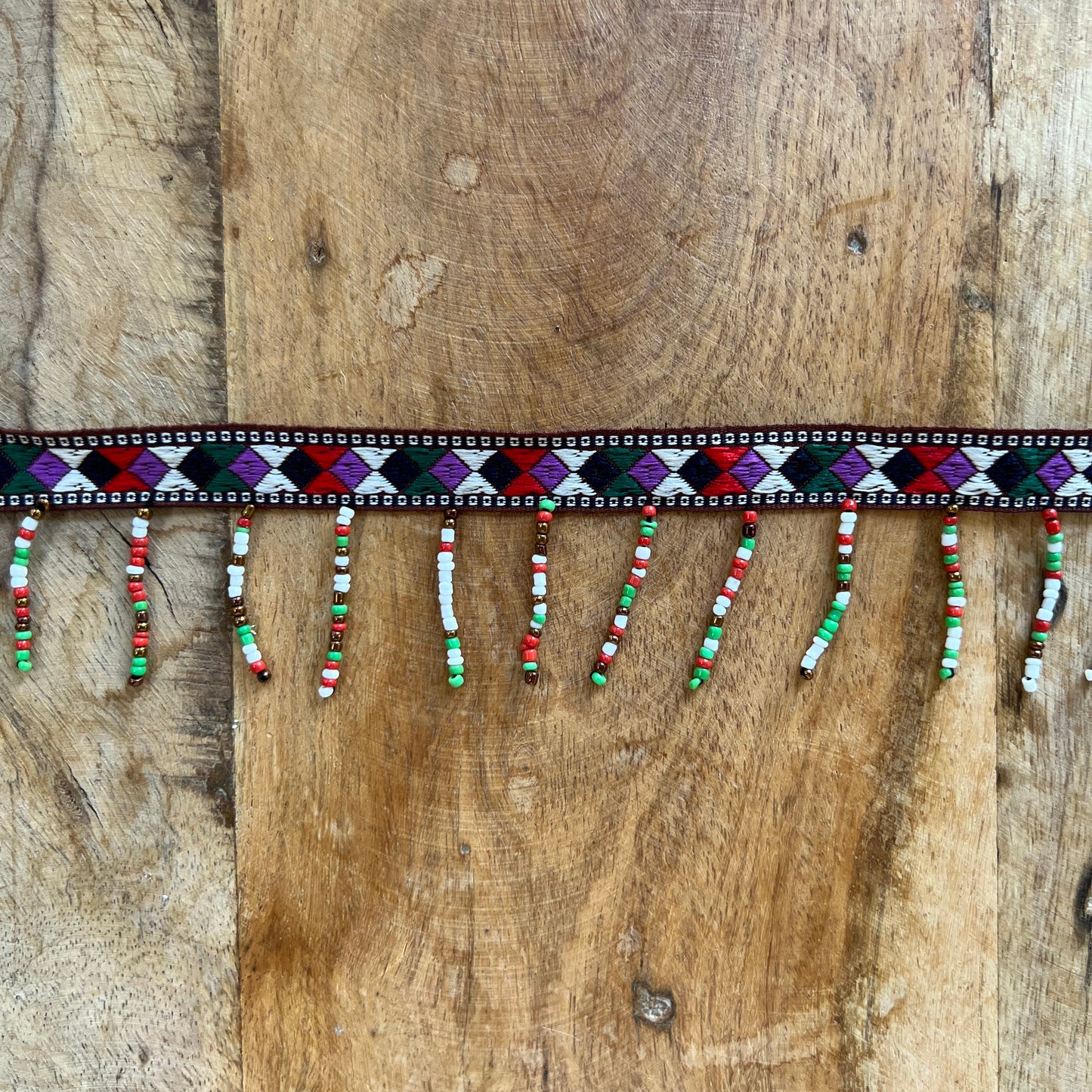 Passamaneria Frange Corallini Colorati Etnica