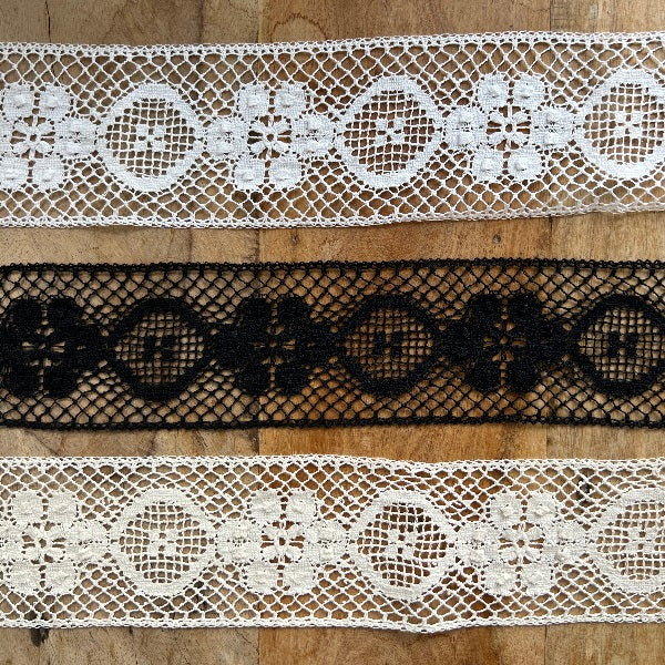 Pizzo Tombolo Cluny Alto 9 cm