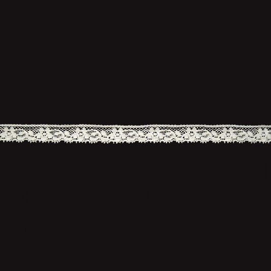 Pizzo Valencienne Cotone Alto 1 cm