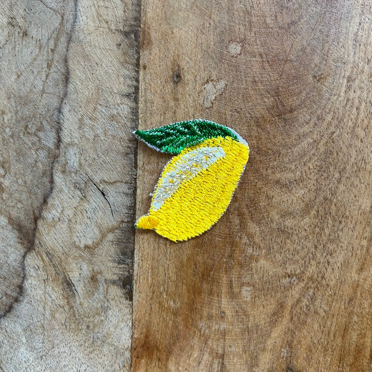 Applicazione Termoadesiva Limone con Corallini