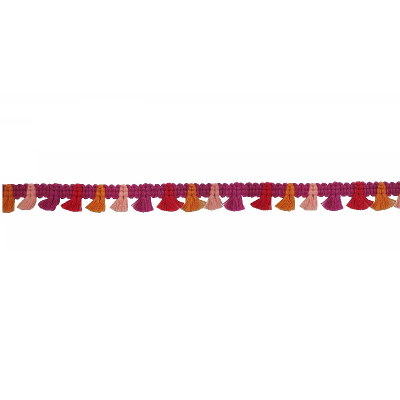 Passamaneria Frangia Multicolor cm 1.2