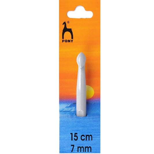 Uncinetto Lana in Plastica cm 15 misura 7,00mm Pony art 45665