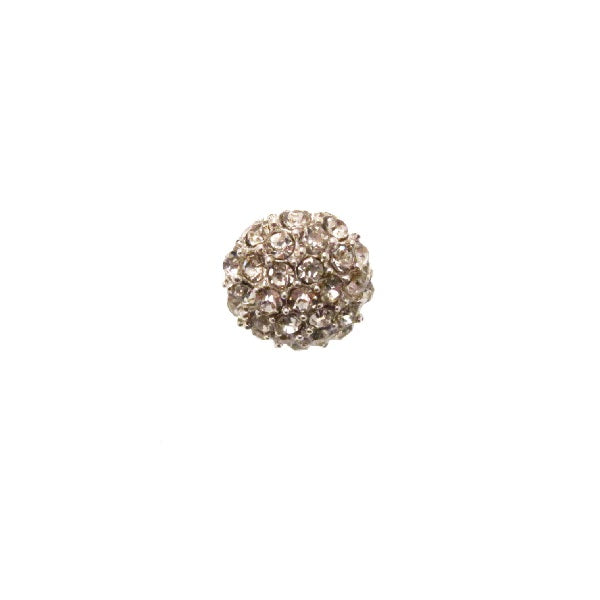 Bottoncino Tondo con Strass