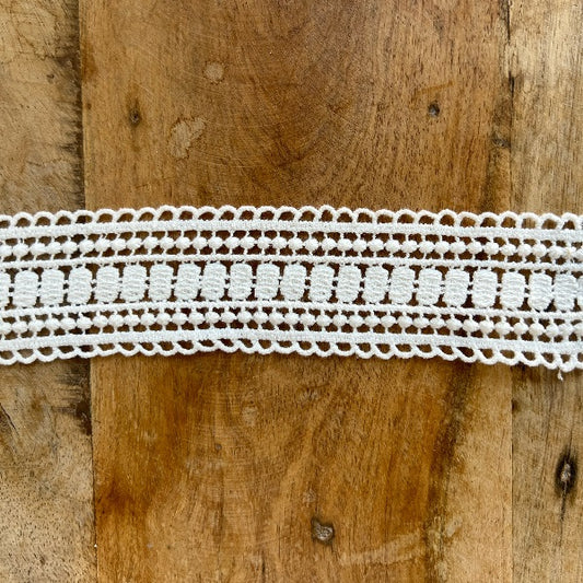 Pizzo Macramè Altezza Cinque cm