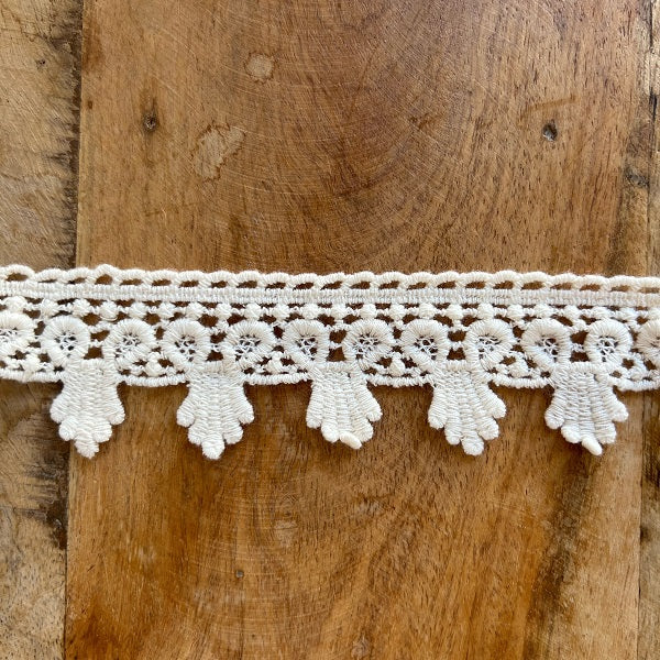 Pizzo Macramè Alto 4 cm