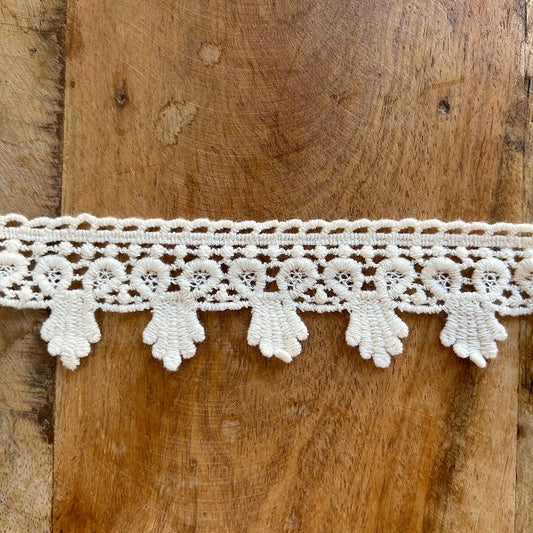 Pizzo Macramè Alto 4 cm