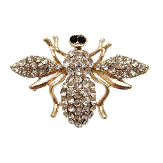 Spilla Ape con Strass